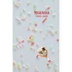Agenda scolaire journalier 2025-2026-Thème bonbon-Sucette-Vermicelle multicolore (12.85x19.84 cm) 1 page pour 2 jours