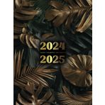 Agenda Scolastica 2024 & 2025: Vista Verticale quasi A4 | La settimana su una doppia pagina con orario | Anno scolastico da Settembre 2024 a Luglio 2025