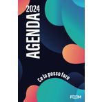 Agenda Settimanale 2024: Planner con Frasi Motivazionali da Gennaio a Dicembre 2024, Settimana su Doppia Pagina e Calendario Mensile (Blu)