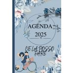 Agenda Settimanale 2025: 12 mesi , Gennaio a Dicembre , Calendario Mensile con Note , La settimana su una doppia pagina, Formato A5