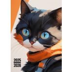 Agenda Settimanale 2025 2026 16 Mesi: Planner Settimanale e Mensile da settembre 2025 a dicembre 2026 | la Settimana su una Doppia Pagina | Formato A4.