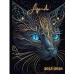 Agenda Settimanale 2025 2026: Diario da Gennaio 2025 a Dicembre 2026, Pianificatore 24 mesi, La settimana su una doppia pagina, Formato A4, 236 pagine.