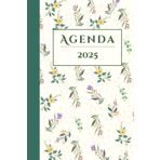 Agenda Settimanale 2025: da Gennaio 2025 a Dicembre 2025, 12 mesi, La settimana su una doppia pagina, Formato A5,126 pagine.