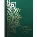 Agenda Settimanale 2025 Grande A4 Vertical: Planner Italiano ,Settimana su una doppia pagina , Con citazioni motivazionali
