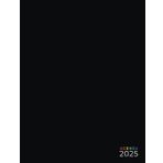 Agenda settimanale 2025: Settimana su doppia pagina, grande formato, Calendario Mensile con Note, 12 mesi, copertura colori lgbt