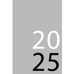 Agenda Settimanale 2025 Verticale | Calendario 2025 | Calendario 2026 | 12 Mesi da Gennaio a Dicembre 2025 | La Settimana su una doppia pagina | Pianificatore Italiano | Colore Grigio