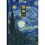 Agenda settimanale Agosto 2025 – Luglio 2026: Vincent Van Gogh, La notte stellata | 12 mesi, Settimana su doppia pagina, Da Agosto 2025 a Luglio 2026, ... Note | Adatto per la Pianificazione Personale