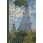 Agenda settimanale: Claude Monet, La passeggiata | 18 mesi, Settimana su doppia pagina, Da Luglio a Dicembre, Formato 6"x9" | Calendario Mensile con ... Personale, l'ufficio Aziendale e il Diario