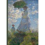 Agenda settimanale: Claude Monet, La passeggiata | 18 mesi, Settimana su doppia pagina, Da Luglio a Dicembre, Formato A5 | Calendario Mensile con Note ... Personale, l'ufficio Aziendale e il Diario