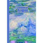 Agenda settimanale: Claude Monet, Le ninfee | 18 mesi, Settimana su doppia pagina, Da Luglio a Dicembre, Formato 6"x9" | Calendario Mensile con Note | ... Personale, l'ufficio Aziendale e il Diario