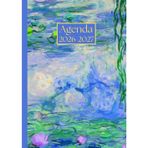 Agenda settimanale: Claude Monet, Ninfee | 12 mesi, Settimana su doppia pagina, Da Agosto a Luglio, Formato A5 | Calendario Mensile con Note | Adatto ... Personale, l'ufficio Aziendale e il Diario