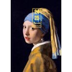 Agenda settimanale Luglio 2024 – Dicembre 2025: Johannes Vermeer, Ragazza col turbante | 18 mesi, Settimana su doppia pagina, Da Luglio 2024 a ... Note | Adatto per la Pianificazione Personale