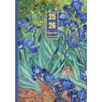 Agenda settimanale Luglio 2025 – Dicembre 2026: Vincent Van Gogh, Iris | 18 mesi, Settimana su doppia pagina, Da Luglio 2025 a Dicembre 2026, Formato ... Note | Adatto per la Pianificazione Personale