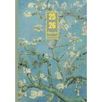 Agenda settimanale Luglio 2025 – Dicembre 2026: Vincent Van Gogh, Ramo di mandorlo fiorito | 18 mesi, Settimana su doppia pagina, Da Luglio 2025 a ... Note | Adatto per la Pianificazione Personale