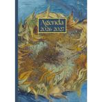 Agenda settimanale: Vincent Van Gogh, Girasole | 18 mesi, Settimana su doppia pagina, Da Luglio a Dicembre, Formato A5 | Calendario Mensile con Note | ... Personale, l'ufficio Aziendale e il Diario