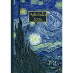 Agenda settimanale: Vincent Van Gogh, La Notte stellata | 12 mesi, Settimana su doppia pagina, Da Gennaio a Dicembre, Formato A5 | Calendario Mensile ... Personale, l'ufficio Aziendale e il Diario