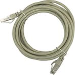 AGER AC-602-030 3 mt UTP Cat6 Gri CU LSZH AWG 26/7 Patch Kablo