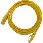 AGER AC-602-030 3 mt UTP Cat6 Sarı CU LSZH AWG 26/7 Patch Kablo