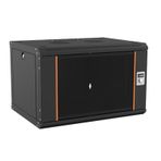 AGER AG-AN09U6045S1 Siyah 9U 600x450 mm Duvar Tipi Kabinet