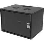 AGER AG-SH12U5440S1 Siyah 12U 540x400 mm Duvar Tipi Kabinet