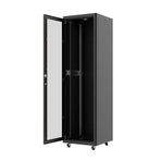 AGER AG-VB32U6060S1 Siyah 32U 600x600 mm Dikili Tip Kabinet