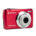 AgfaPhoto Fotoğraf Makinesi Realishot DC8200 – dijital kamera, kompakt, 18 MP, Full HD, LCD ekran, 2,7 inç, optik zoom, 8 x lityum pil ve SD kart 16 GB (kırmızı)