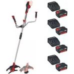 Agillo 36V Akülü Tırpan Çim Biçme Makinesi 4X4.0ah