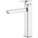 Ağır Gövde Kare 25 cm Çanak Banyo Lavabo Bataryası Garantili Musluk Yerli Üretim