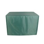 Ağır hizmet 420D Oxford kumaş Rattan küp bahçe mobilyası kapakları 170x95x75cm su geçirmez rüzgar geçirmez Anti UV veranda mobilya örtüsü bahçe masa