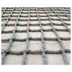 Ağır Hizmet Kargo Tırmanma Ağı - Kamyonlar ve Römorklar için Dış Mekan Ağaç Evi ve Oyun Alanı Güvenlik Ağı Naylon Mesh 1x3m (3.3x9.8ft) - Çok Yönlü Güvenli