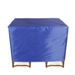 Ağır Hizmet Su Geçirmez Bahçe Mobilyaları Örtüsü 160 × 160 × 79 cm Oxford Kumaşlı Dış Mekan Veranda Masa Örtüsü Anti UV Koruması Dış Mekan Mobilyalarınız için Dayanıklı Koruma