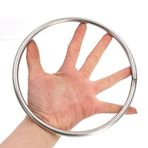 Ağır Hizmet Tipi Dikişsiz Paslanmaz Çelik Metal O 304 Paslanmaz Çelik Daire Halka, OD 20mm-120mm Katı Kaynaklı O Halka Demir Halka Evcil Hayvan Çekme Halkası Balık Ağı Çekme Yuvarlak Halka Askısı(10X7