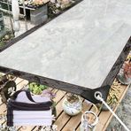 Ağır Hizmet Tipi Muşamba Levha, Açık Hava Kullanımı İçin Metal Gözlü Şeffaf Su Geçirmez UV Dayanıklı PVC Brandalar Çoklu Boyutlar(4x10m)