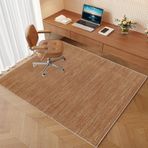 Ağır hizmet tipi ofis koltuğu matı, kaymaz halı koruyucu, tekerlekli sandalyeler için çok amaçlı zemin matı, sert ahşap, fayans ve laminat için - 80 x 120 cm oyun matı