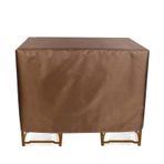 Ağır su geçirmez bahçe mobilyası örtüsü 160x160x79cm Anti UV Oxford kumaş açık veranda masa kanepe örtüsü teras için dış mekan mobilyalarınızı yağmur ve güneş hasarından koruyun