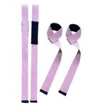 Ağırlık Kaldırma Kayışı Halter Strap, Fitness, Crossfit, Ağırlık Kaldırma Kayışı/Lifting Deadlift (Pembe)