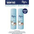 Agiss Ağda Sonrası Temizleyici Nemlendirici Bakım Yağı Coconut Oil X2