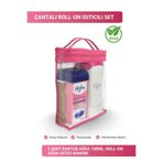 AGISS Çantalı Roll-on Isıtıcılı Set 2 Adet Kartuş Ağda 100ml, Roll-on Ağda Isıtıcı Makine