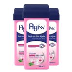 Agiss Roll-On Hassas Ciltler 3x100 ml Pudralı Sir Ağda