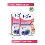 AGISS Sir Yüz Ağda Bandı 28'li Normal Ciltler 2'li Set