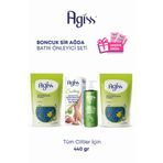 AGISS Tüm Ciltler Için 2 Adet Boncuk Sir Ağda, Tüy Azaltıcı Batık Önleyici Solüsyon 150ml