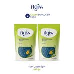 AGISS Tüm Ciltler Için Azulen Inci Sir Boncuk Ağda 2 Adet 220 gr