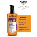 Agiva Caffeine Ginseng Pro Care Dökülmeye Meyilli Cansız Saçlar Için Saç Bakım Serumu 100 ml