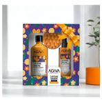 Agiva Caffeine Ginseng Şampuan 500 ml & Saç Toniği & Masaj Tarağı 3'lü Set