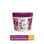 Agiva Care&Beauty Besleyici Onarıcı Keratin İçerikli Saç Bakım Maskesi-300ML