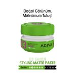 Agiva Green Mat ve Doğal Görünüm Sağlayan Wax - 175ML
