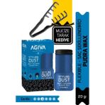 Agiva Saç Şekillendirici Pudra Wax Flexible-01 Muzice Tarak Hediyeli - 000