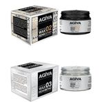 Agiva Siyah+Beyaz 120 gr Renkli Wax