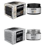 Agiva Siyah+Gri 120 gr Renkli Wax