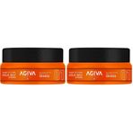 AGIVA Wax 90Ml 01 Aqua Strong(Turuncu) 2li paket